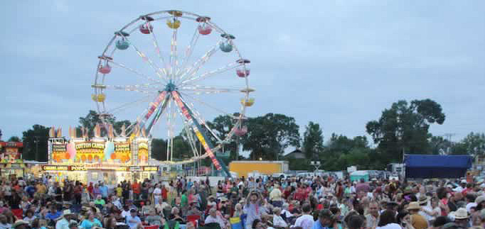 Another fun day at the Breaux Bridge Crawfish Festival, Breaux Bridge, Louisiana
