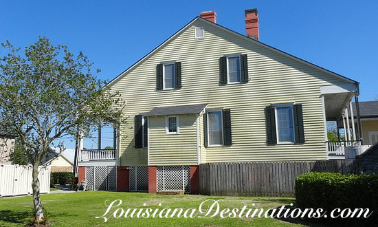 St. Philomena Catholic Church rectory in Labadieville, Louisiana