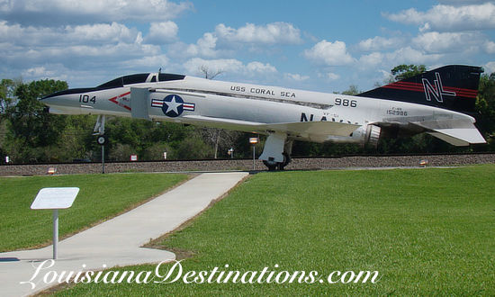 F4 from the USS Coral Sea, Wedell-Williams Aviation Museum, Patterson, Louisiana