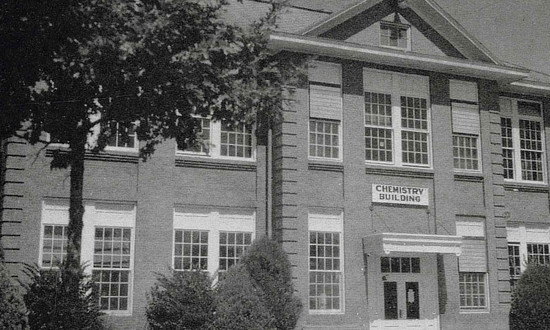 Chemistry Building at Louisiana Polytechnic Institute in Ruston, Louisiana