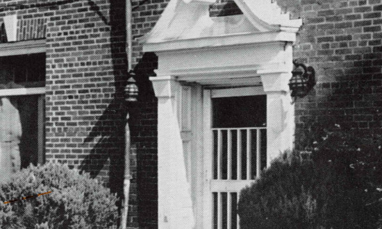 Thatcher Hall at Louisiana Polytechnic Institute, Ruston, Louisiana, circa 1948