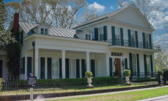 Virginia House, circa 1817, Royal Street, St. Francisville