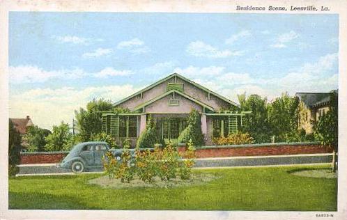 Residence Scene, Leesville, Louisiana