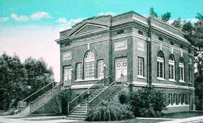 Scene from earlier days at First Methodist Church in Houma, Louisiana