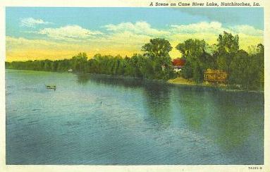 Scene on Cane River Lake