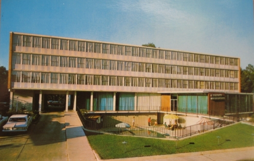 Opelousas travel of the past, at the Chrome Hotel, Opelousas, Louisiana