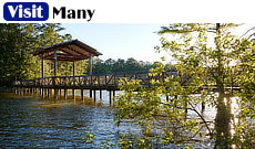 Visit Many in west Louisiana, near Toledo Bend Reservoir