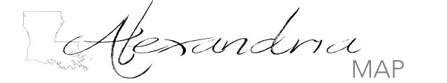 Map of Alexandria, Louisiana ... courtesy of Google Maps